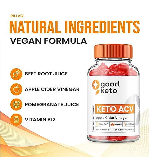 (5 Pack) Good Keto ACV Gummies - Official - Keto Good ACV Advanced Formula Plus Rillvo