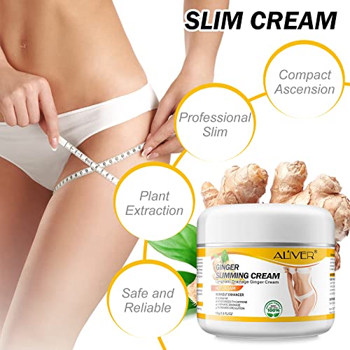 2PCS VOGSIG Ginger Slimming Cream - Anti Cellulite, Fat Burning, Tightening & Moisturizin VOGSIG