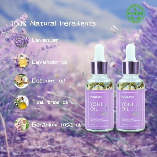 Yoni Wash Yoni Oil Yoni Soap Set, 5.29oz Yoni Soap Bar, 2 * 30ml Feminine Oil, 6.7 fl.oz Feminine Wash yonisayo