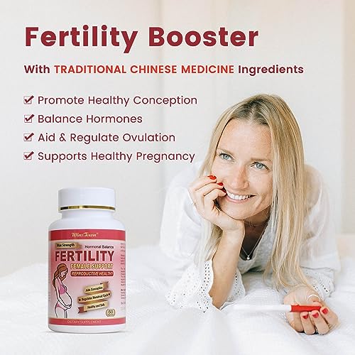 Wins Town Fertility Tablet for Women with Prenatal Vitamins, Female Fertility Supplement Wins Town