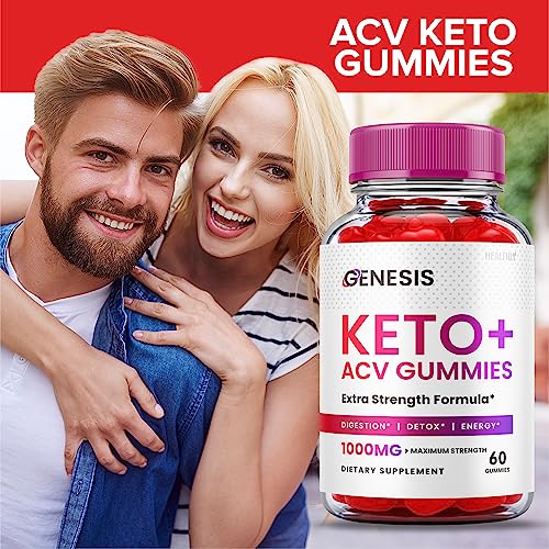 (2 Pack) Genesis Keto Gummies - Genesis Keto ACV Gummies Advanced Weight Apple Healthly