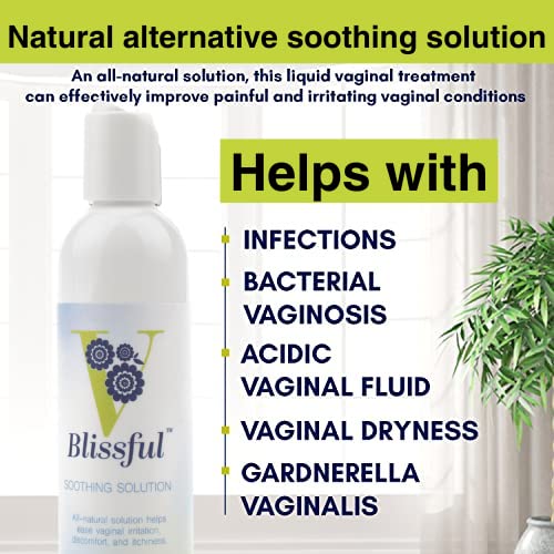 V Blissful Boric Acid Suppository & Soothing Vaginal Solution for Yeast Infection & Bacterial Vaginosis V Blissful