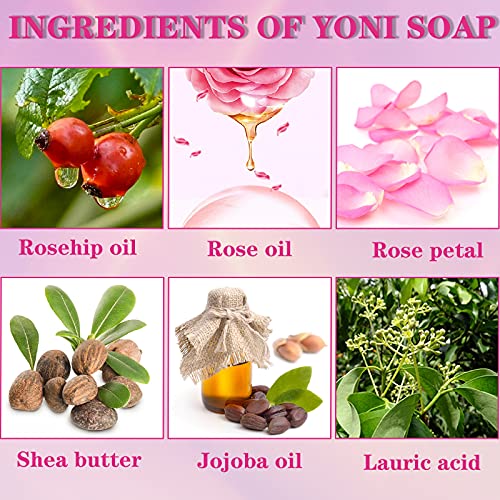 Yoni Soap Bars PCS Of 2, Ph Balance for Women Yoni Wash Vaginial Deodorants, Organic Matchone