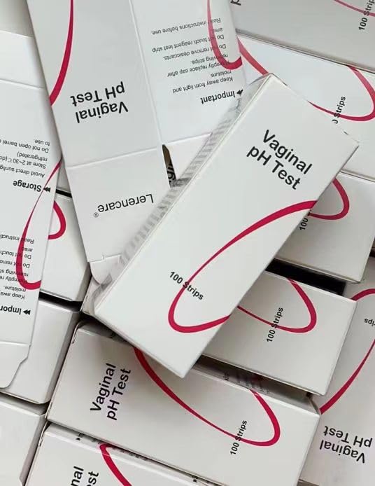 Vaginal pH Test -100 Strips BV Test Kit at Home for Women Feminine pH Test, Value Pack Monitor My Store