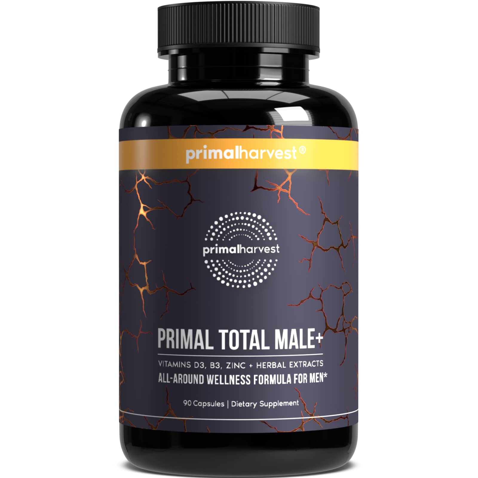 Primal Harvest Primal Total Male Natural Tribulus Terrestris, Fenugreek, Korean Ginseng