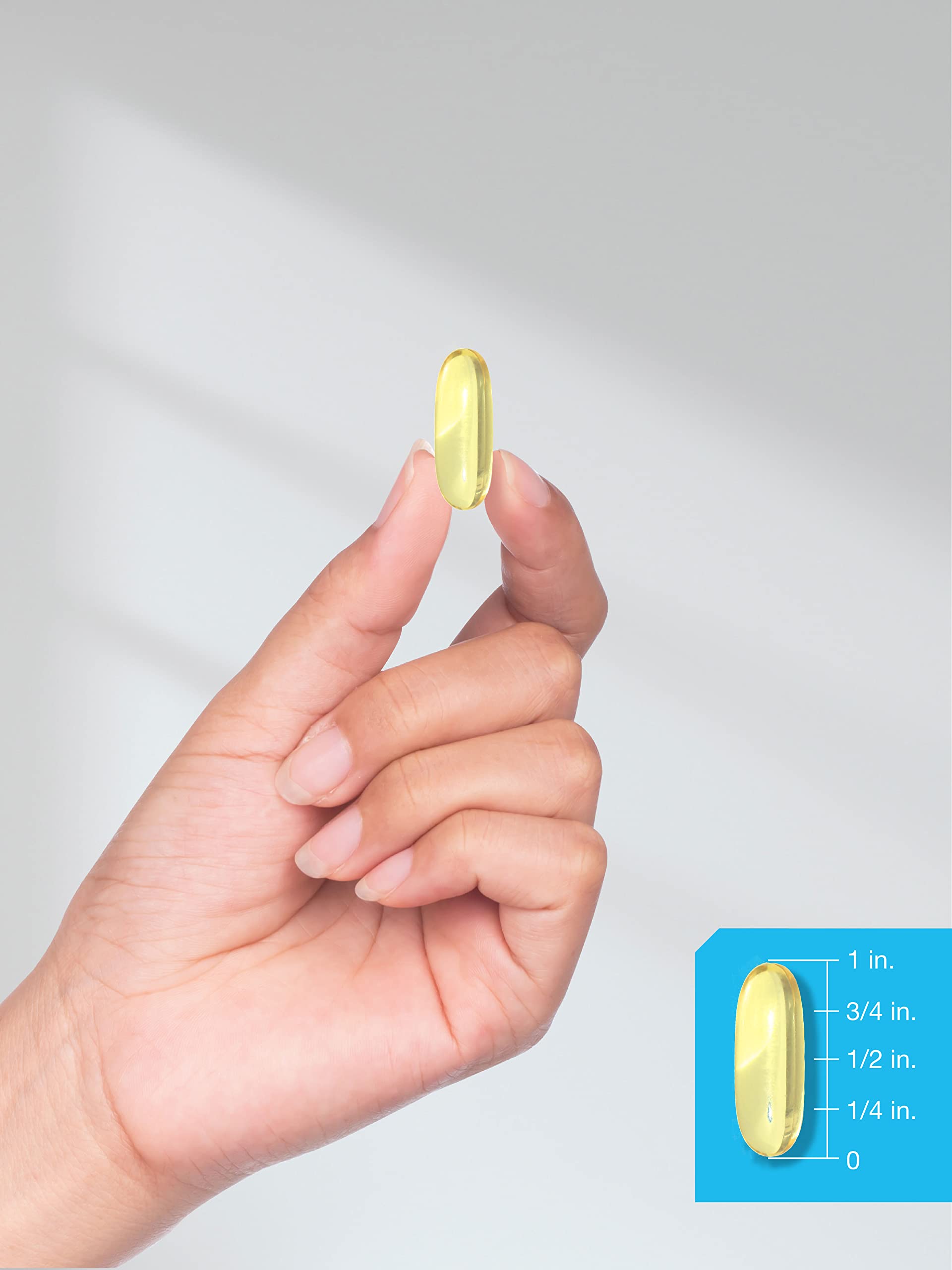 Wild Alaskan Salmon Fish Oil | 180 Softgel Capsules | Gluten Free, Non-GMO | High Potency Horbäach