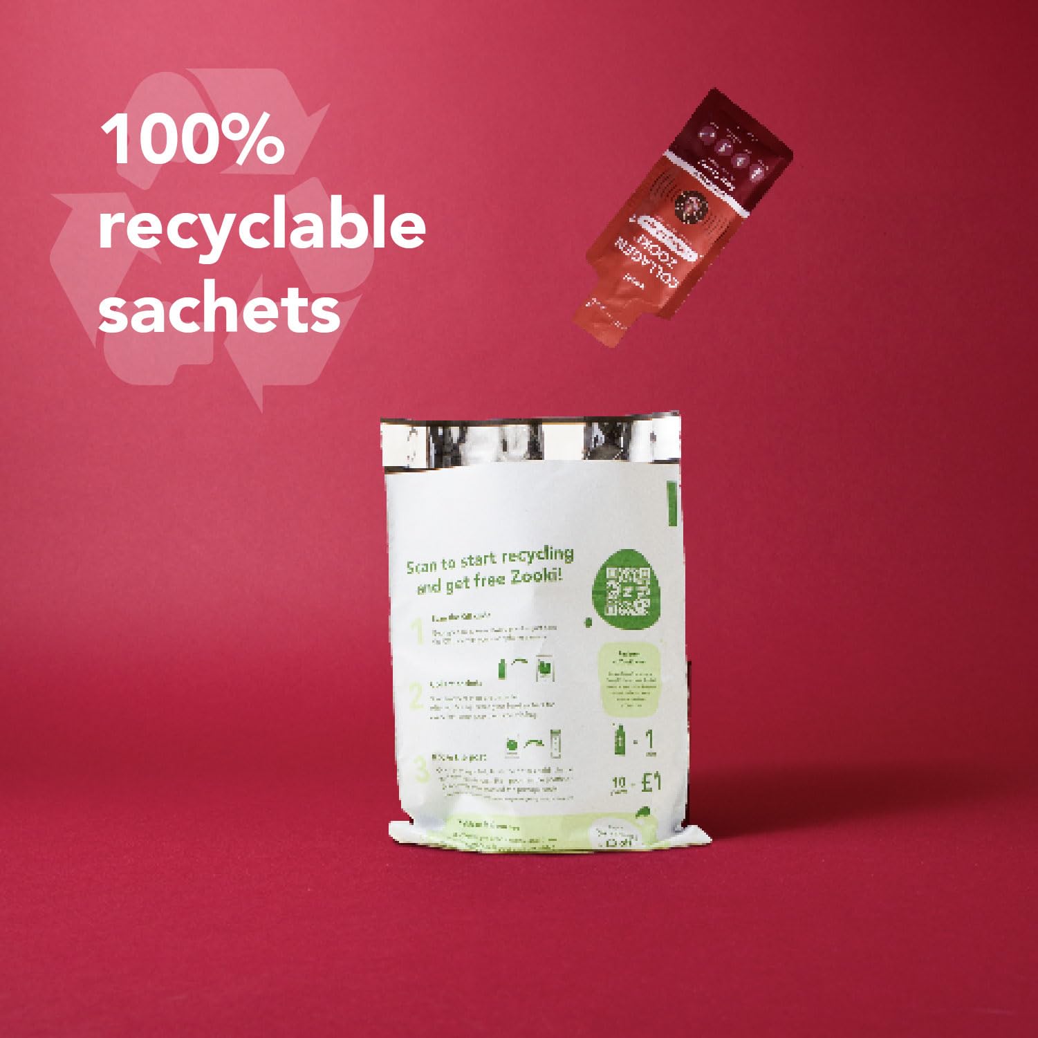 Zooki 11,000mg Super Strength Marine Collagen Liquid Sachets | Hydrolysed Marine Collagen Peptides Zooki