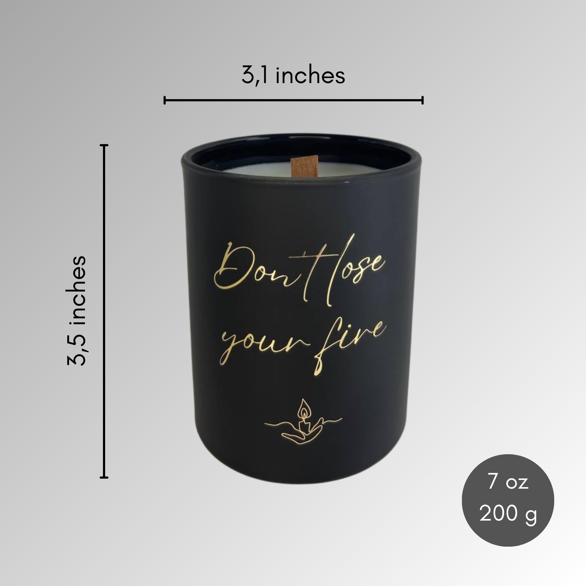 100% Natural Soy Wax Candle, Valentines Day Gifts for Women & Men, Candles for Home Lomilla