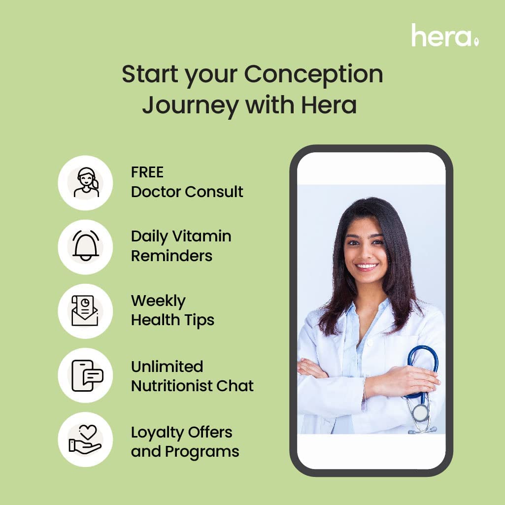 Verem Fertilife Multivitamin - Fertility, Hormones and Reproductive Health - Inositol, Essential Vitamins Verem