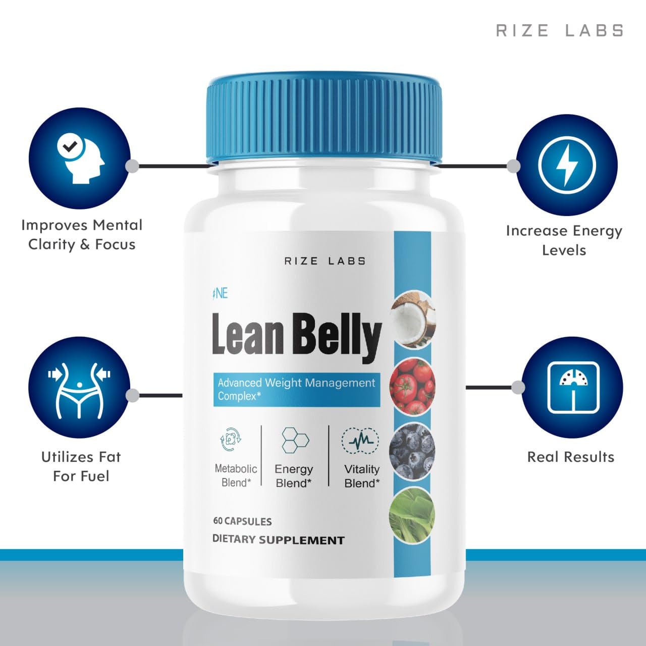 (2 Pack) Ikaria Lean Belly Juice Capsules for Weight Loss - IkariaLeanBelly Advanced rize labs
