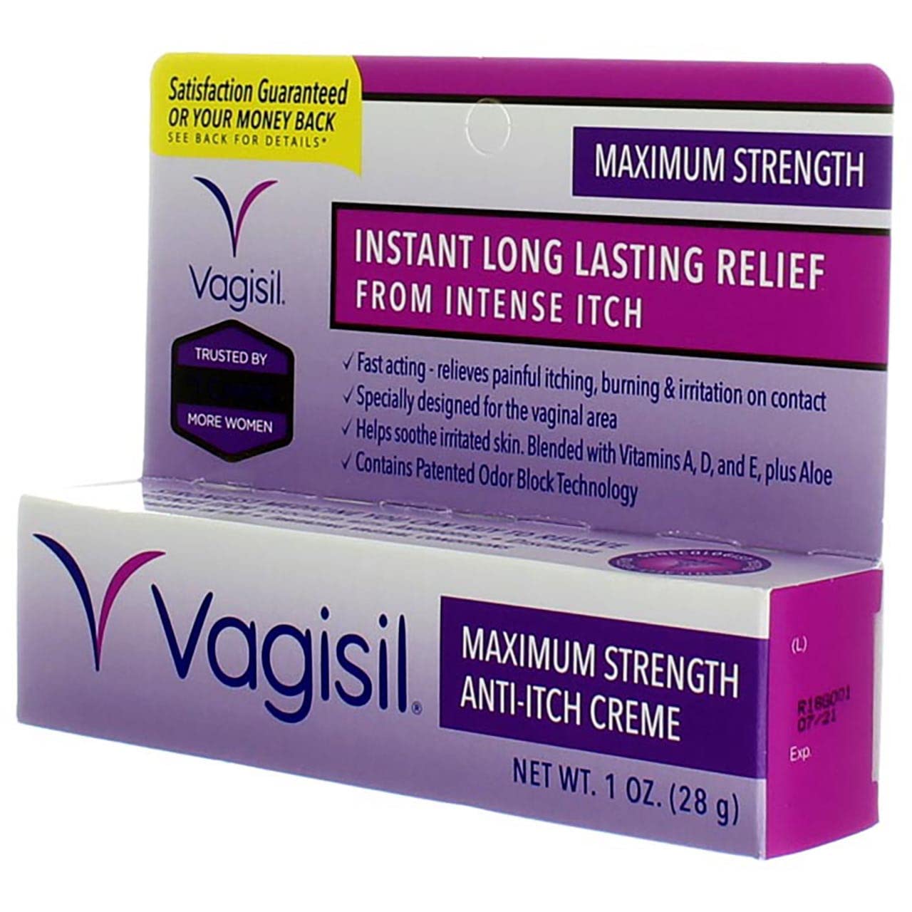 Vagisil Maximum Strength Anti-Itch Creme 1 oz (Pack of 9) Vagisil