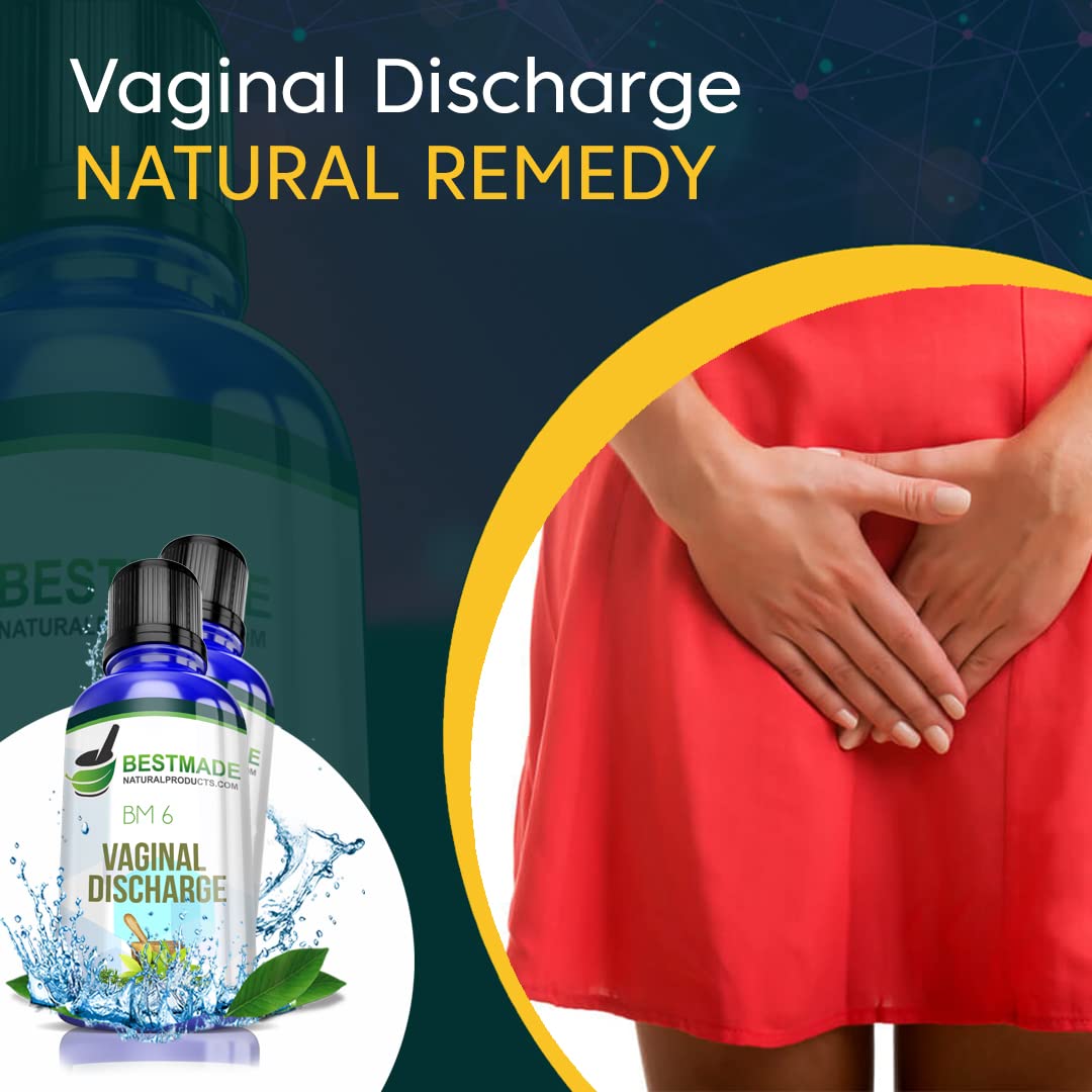 Vaginal Discharge BM6 - Natural Remedy for Leucorrhea, Unusual Vaginal Discharge & Odor, Helps Relieve Bestmade Naturalproducts.com