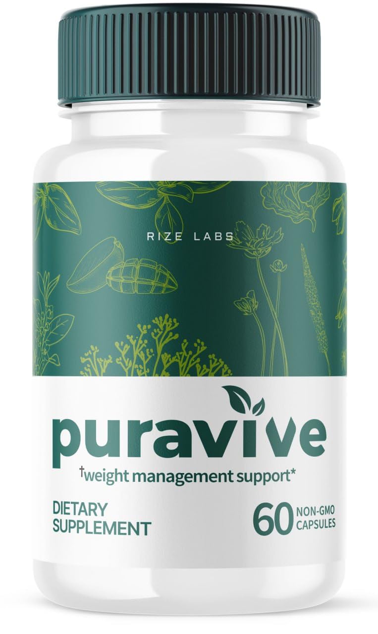 (5 Pack) Puravive Weight Health Pills, Puravive Exotic Rice Capsules Reviews, Purevive Weight rize labs