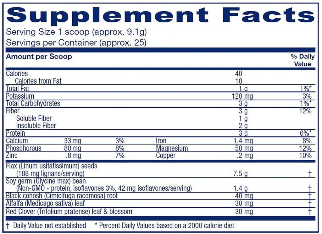 Vitanica Phytoestrogen Herbal Non-GMO PMS, Menopause Relief Supplement for Women Vitanica