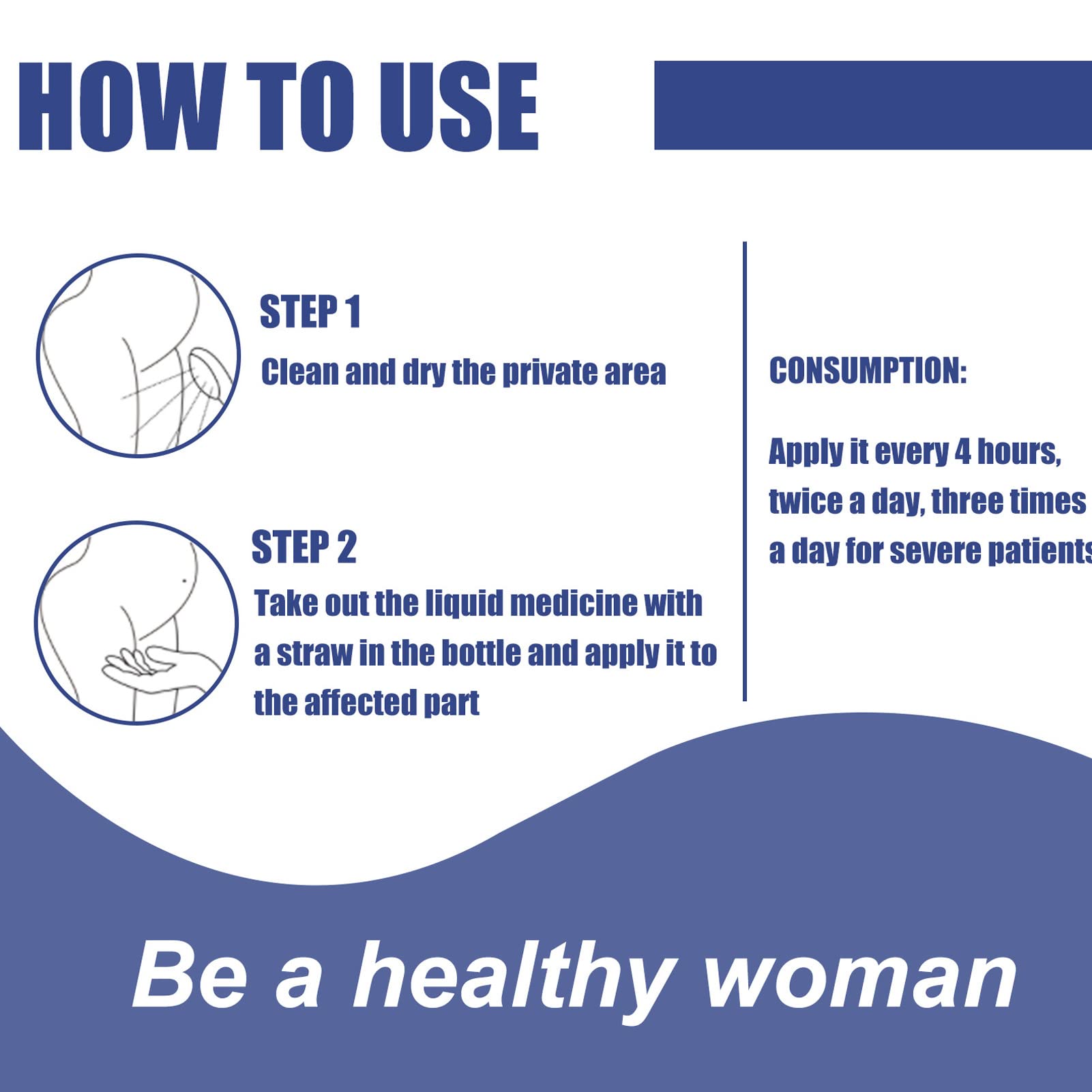 Women Private Part Cleanser,2pcs 20ml Women Private Part Care Liquid Odor Removal Balance PH Ymiko