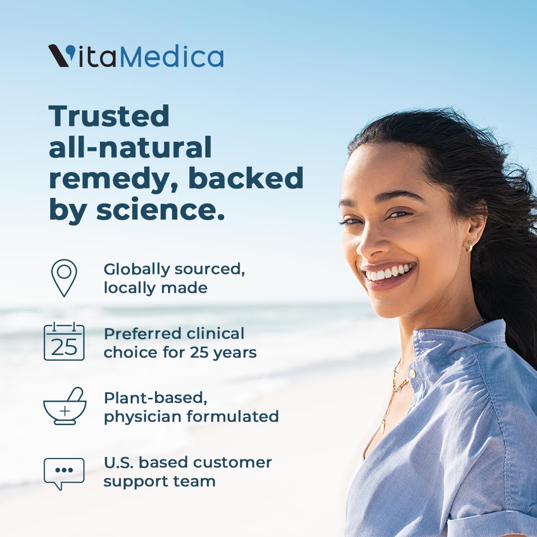 VitaMedica Arnica Montana 30C Rapid Dissolve Tablets for Natural Pain, Bruising, and Swelling Support