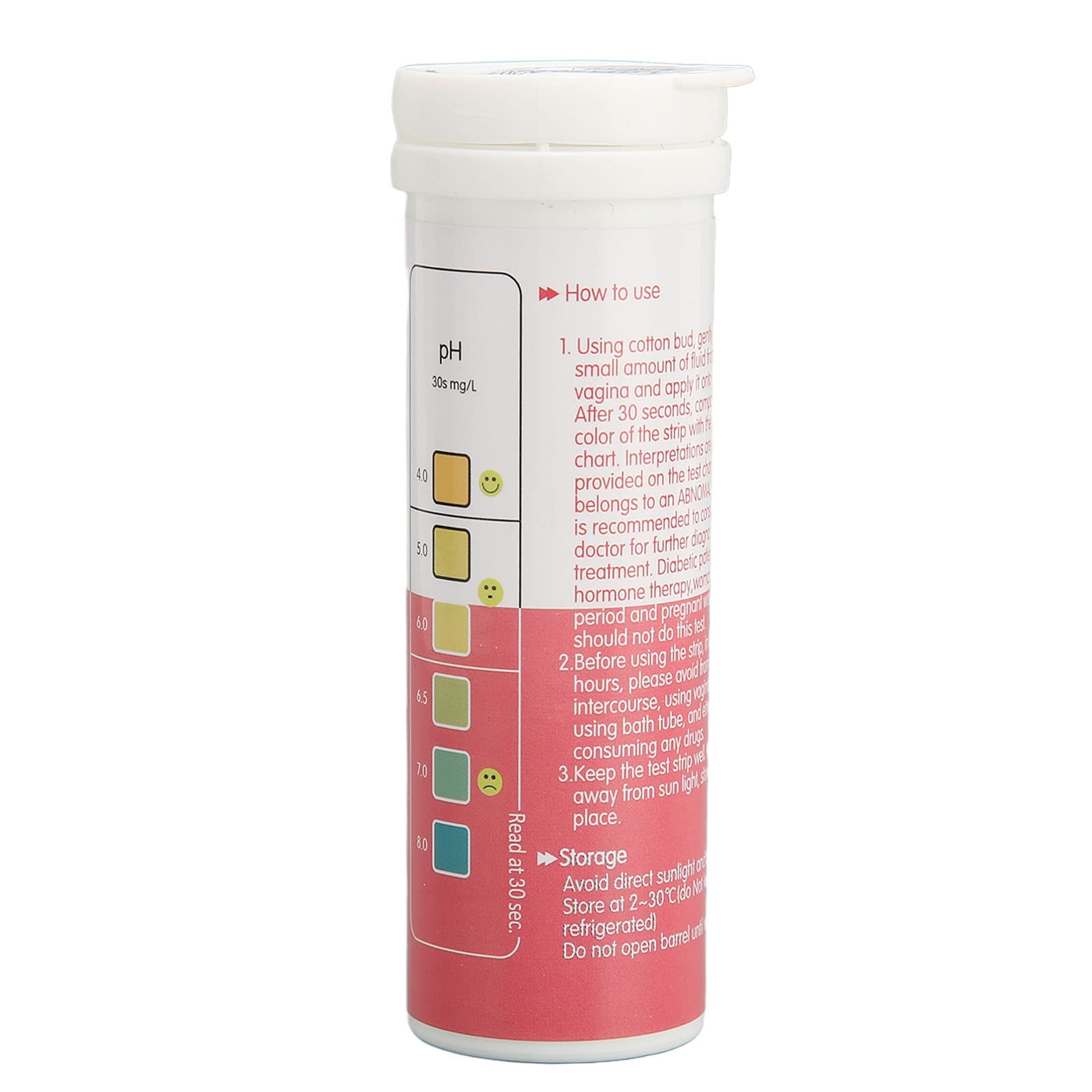 100pcs inal Health PH Test Strips Disposable Intimate Health Avoid Infection Accurate Acidity DOACT