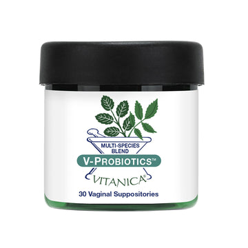 Vitanica V-Probiotics - Vaginal Probiotics for Women - Vaginal Suppositories