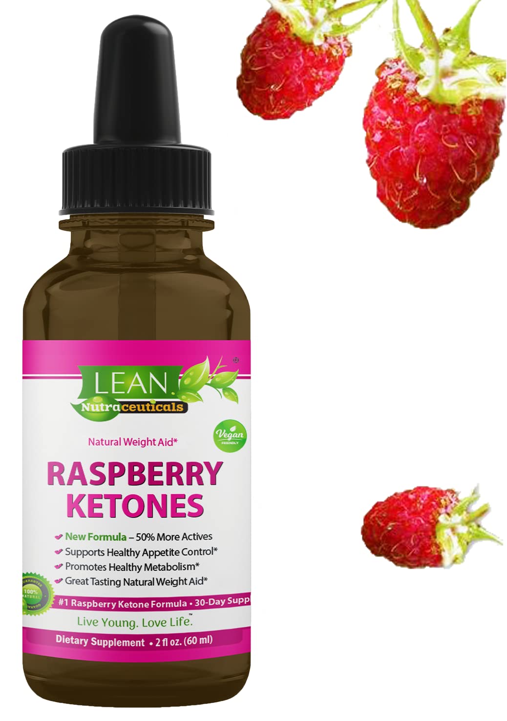 Weight Loss Perfect Keto Raspberry Ketone Drops, Appetite Suppressant Fat Burner