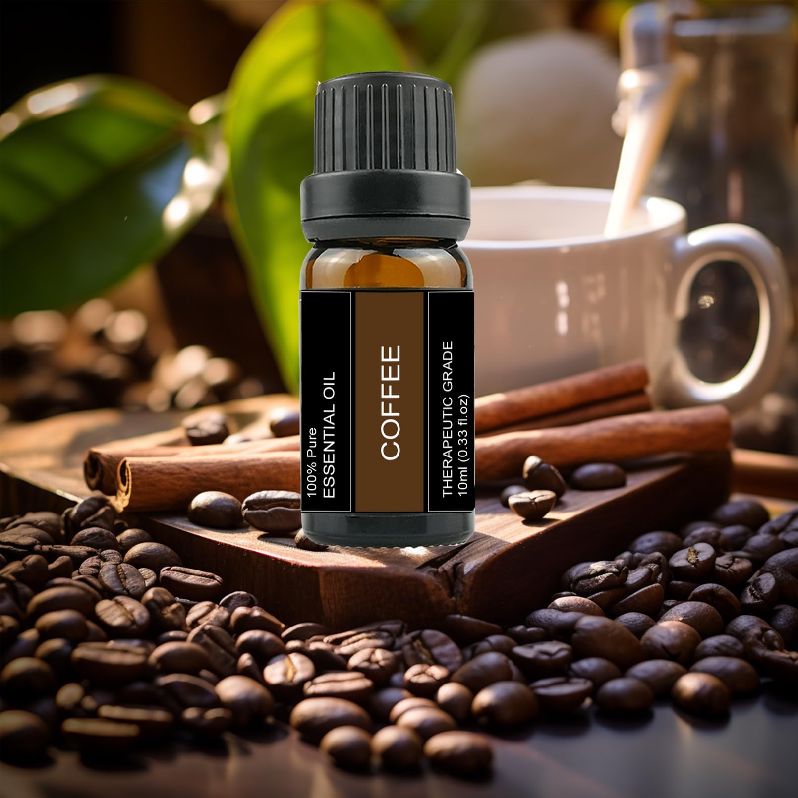 Wehnniee 3pcs Aroma Essential Oils Set- 3 x 10 ml (Coffee, Vanilla, Garnetberry) Wehnniee