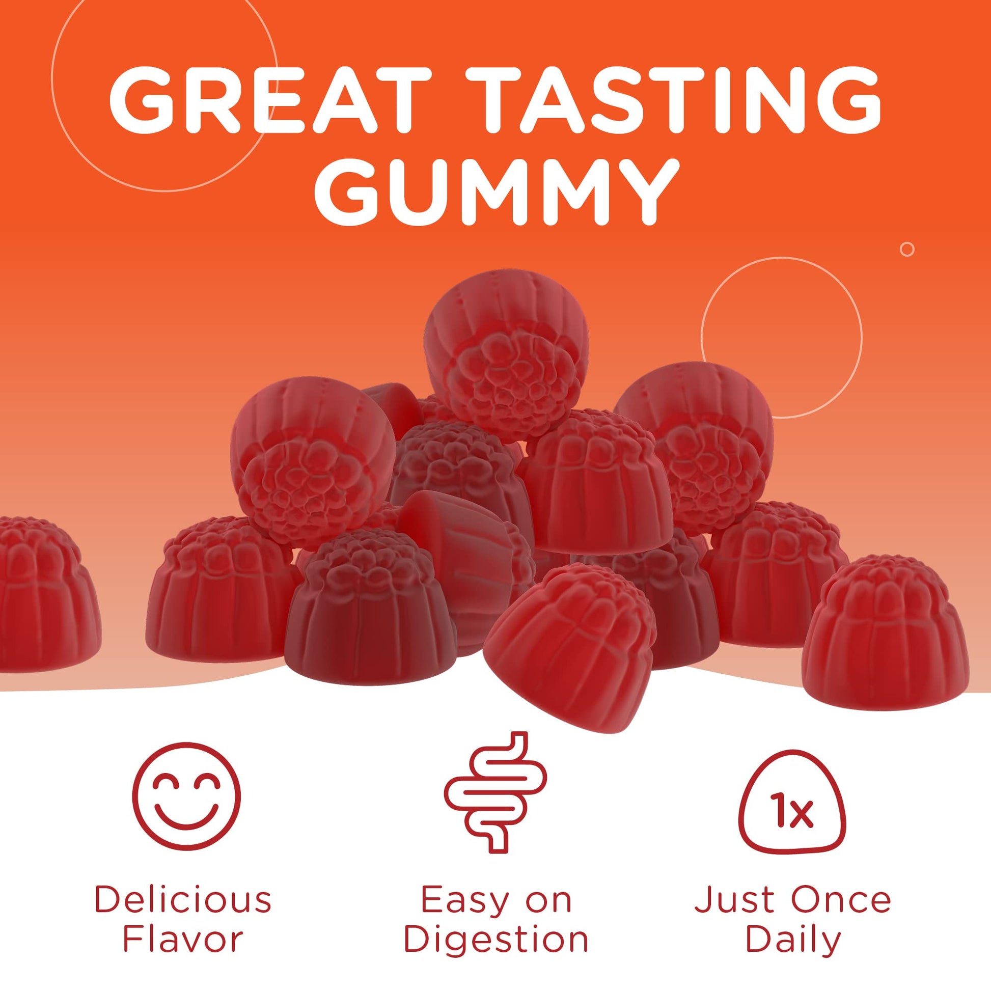 Zahler - Apple Cider Vinegar Gummies Kosher & Delicious ACV for Women Men Raw Zahler