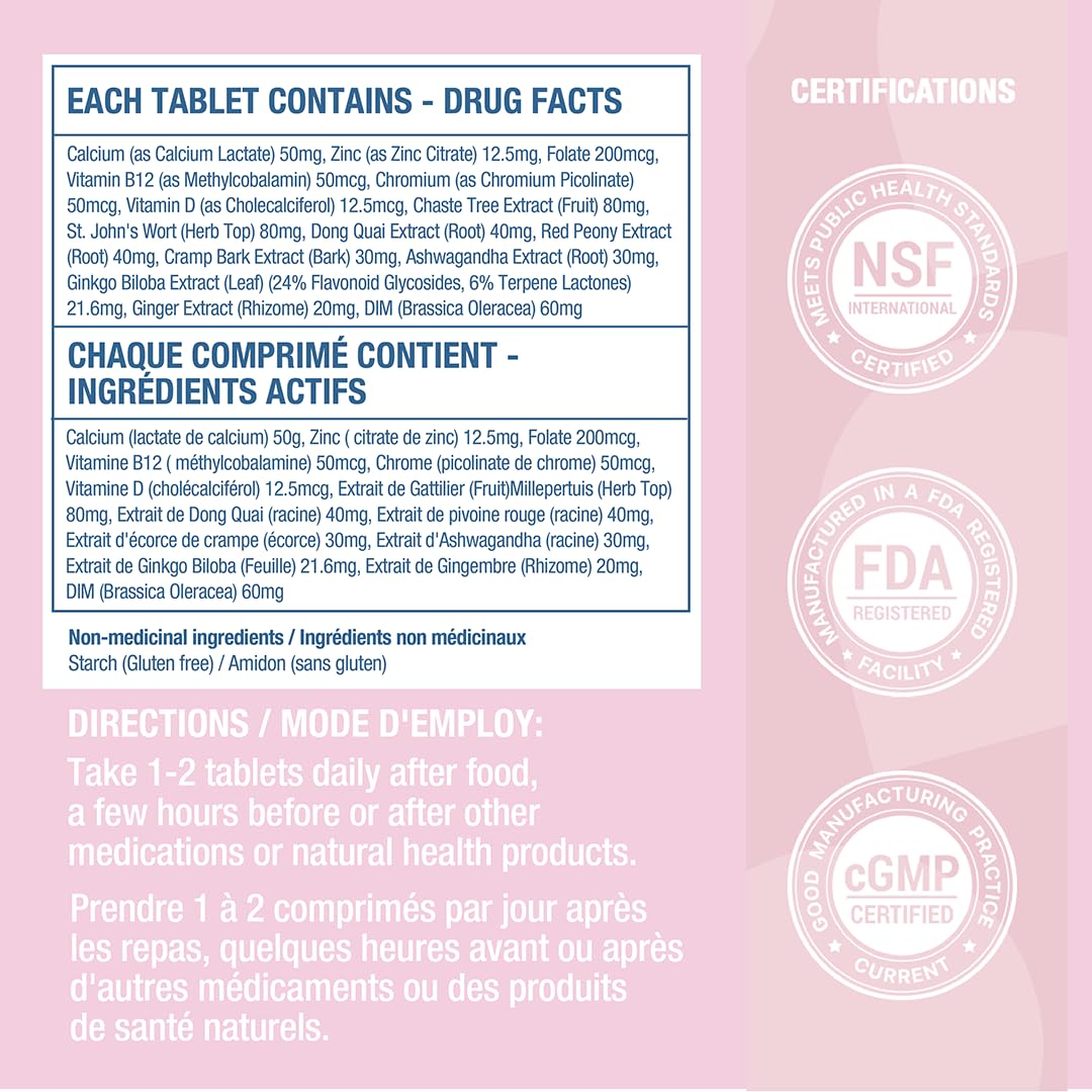 VitaminMe - PMS + Hormone Balance | Balance Estrogen & Support Menopause, Bloating, Acne & PMS Relief VitaminMe