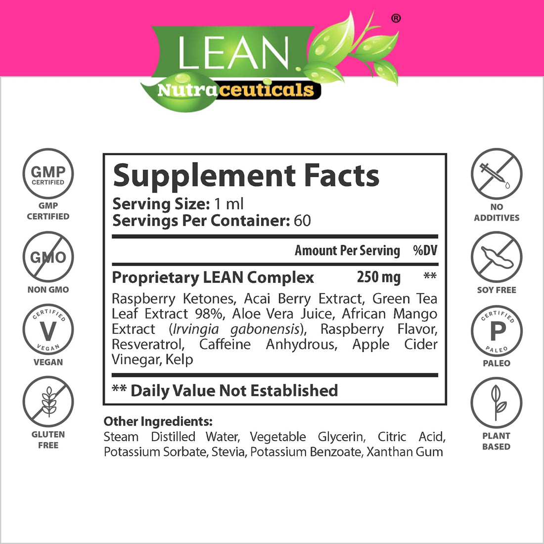 Weight Loss Perfect Keto Raspberry Ketone Drops, Appetite Suppressant Fat Burner