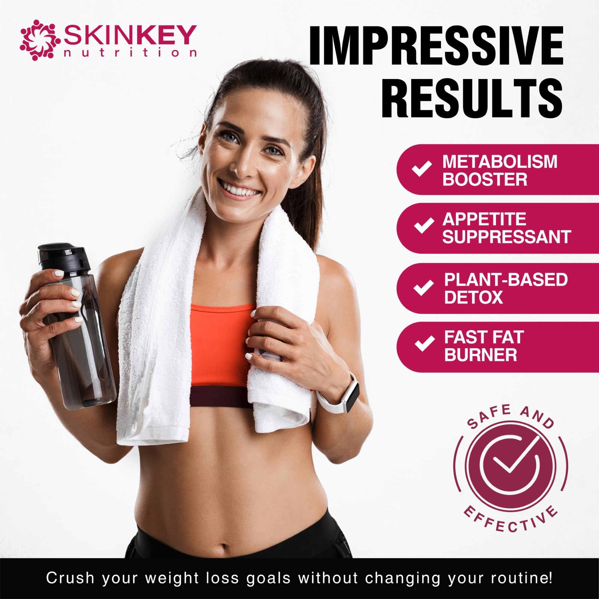 Weight Loss Pills for Women - Fat Burner Diet That Work Fast & Men Made in USA SKINKEY Nutrition