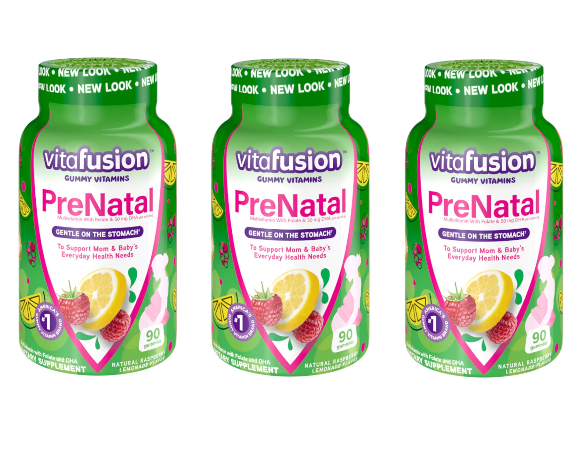 Vitafusion Prenatal, Gummy Vitamins, 90ct, 3 Pack