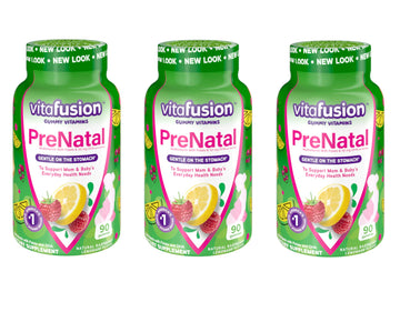 Vitafusion Prenatal, Gummy Vitamins, 90 Count (3 Pack)