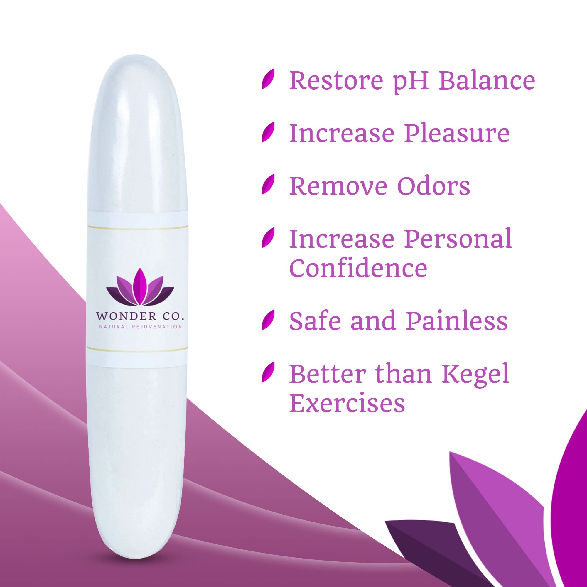 Wonder Co. - Wonder Wand, Upgraded Feminine Care Support, Fast-Acting Wand Essential WONDER CO.
