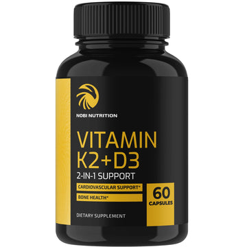 Vitamin D3 K2 5000 IU for Immune System, Strong Bones & Teeth Support | Vitamin D3 