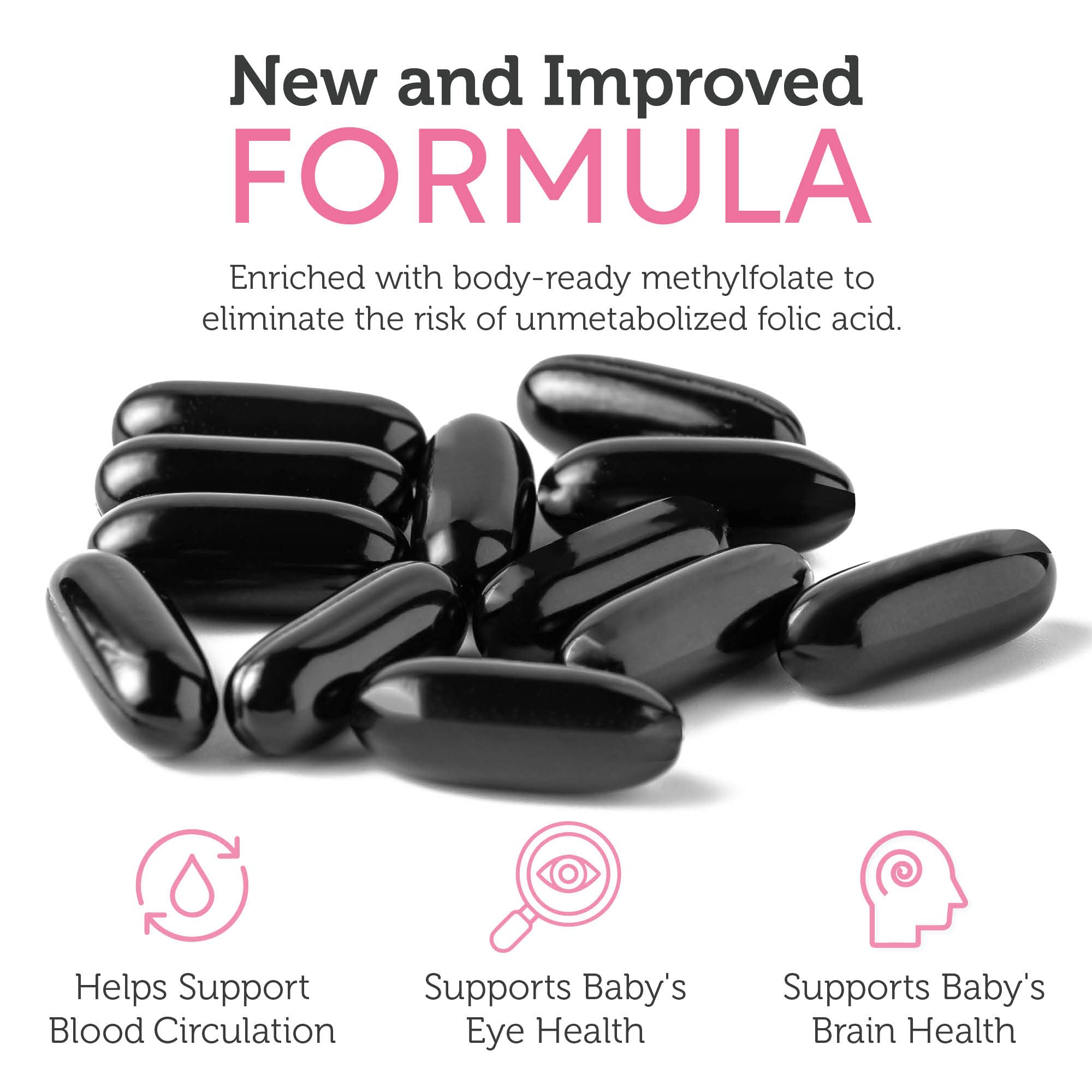 Zahler Prenatal Vitamin with DHA & Folate - DHA Supplements & Prenatal Multivitamin Zahler