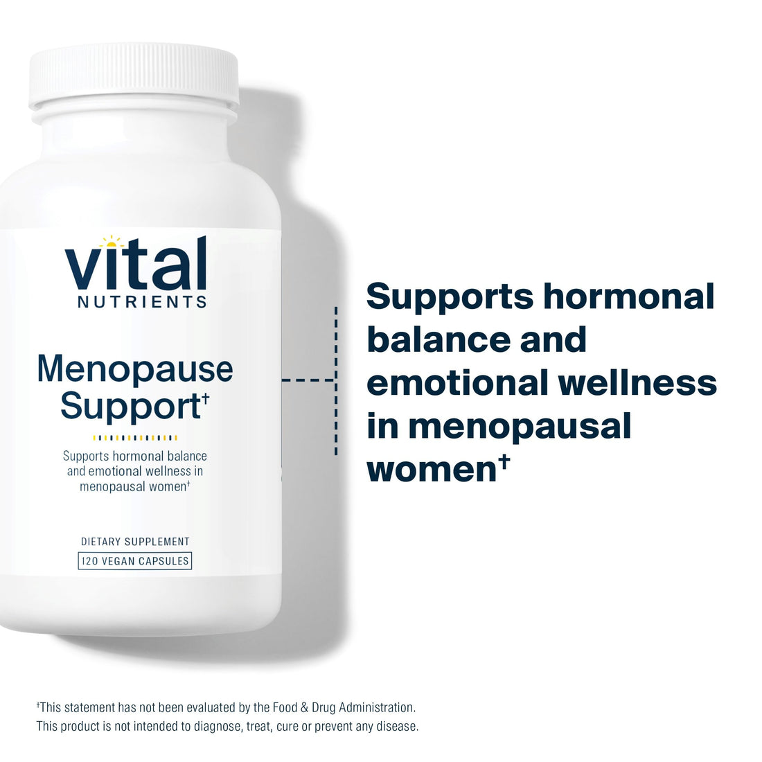 Vital Nutrients Menopause Support | Vegan Supplement for Women | Herbal Complex