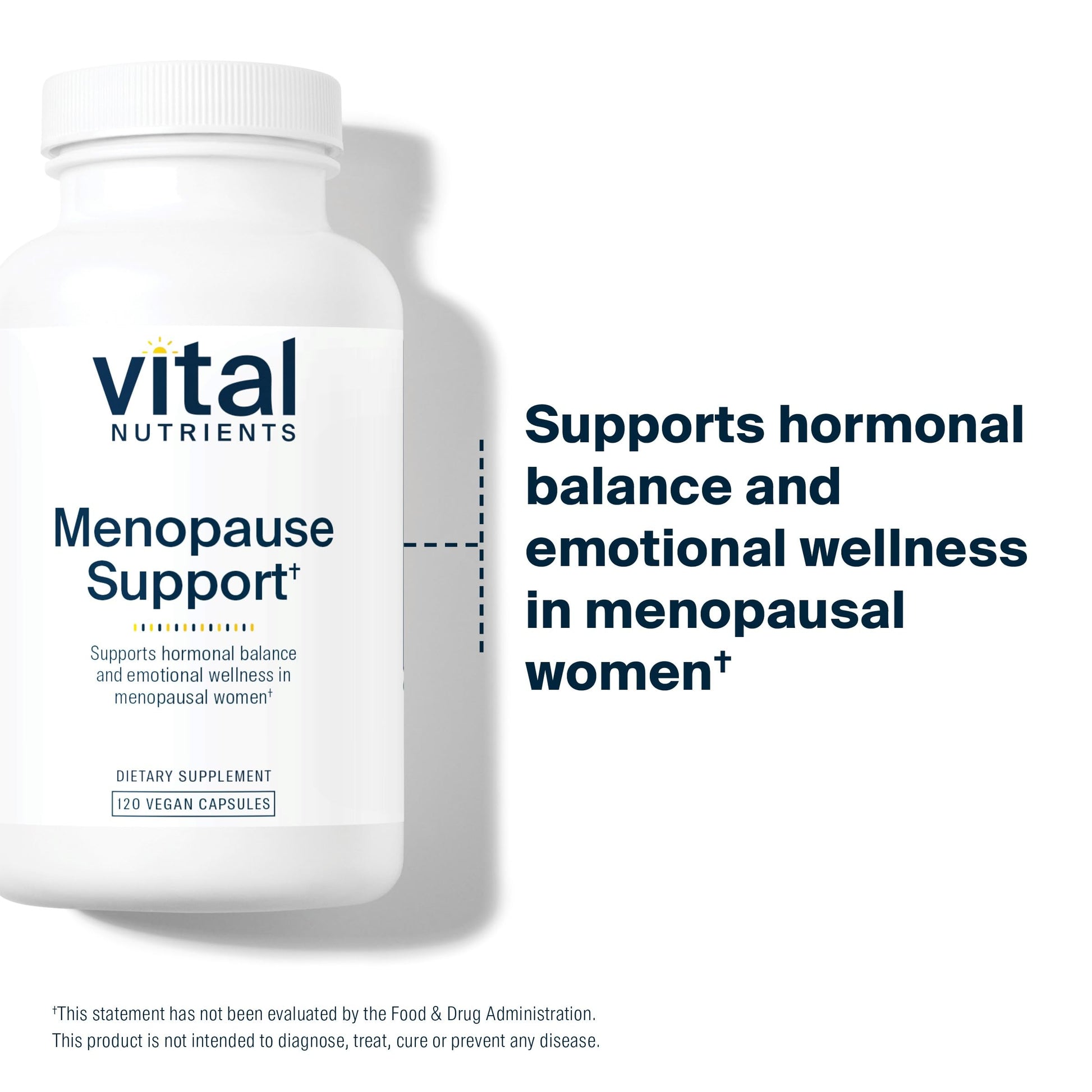 Vital Nutrients Menopause Support | Vegan Supplement for Women | Herbal Complex Vital Nutrients