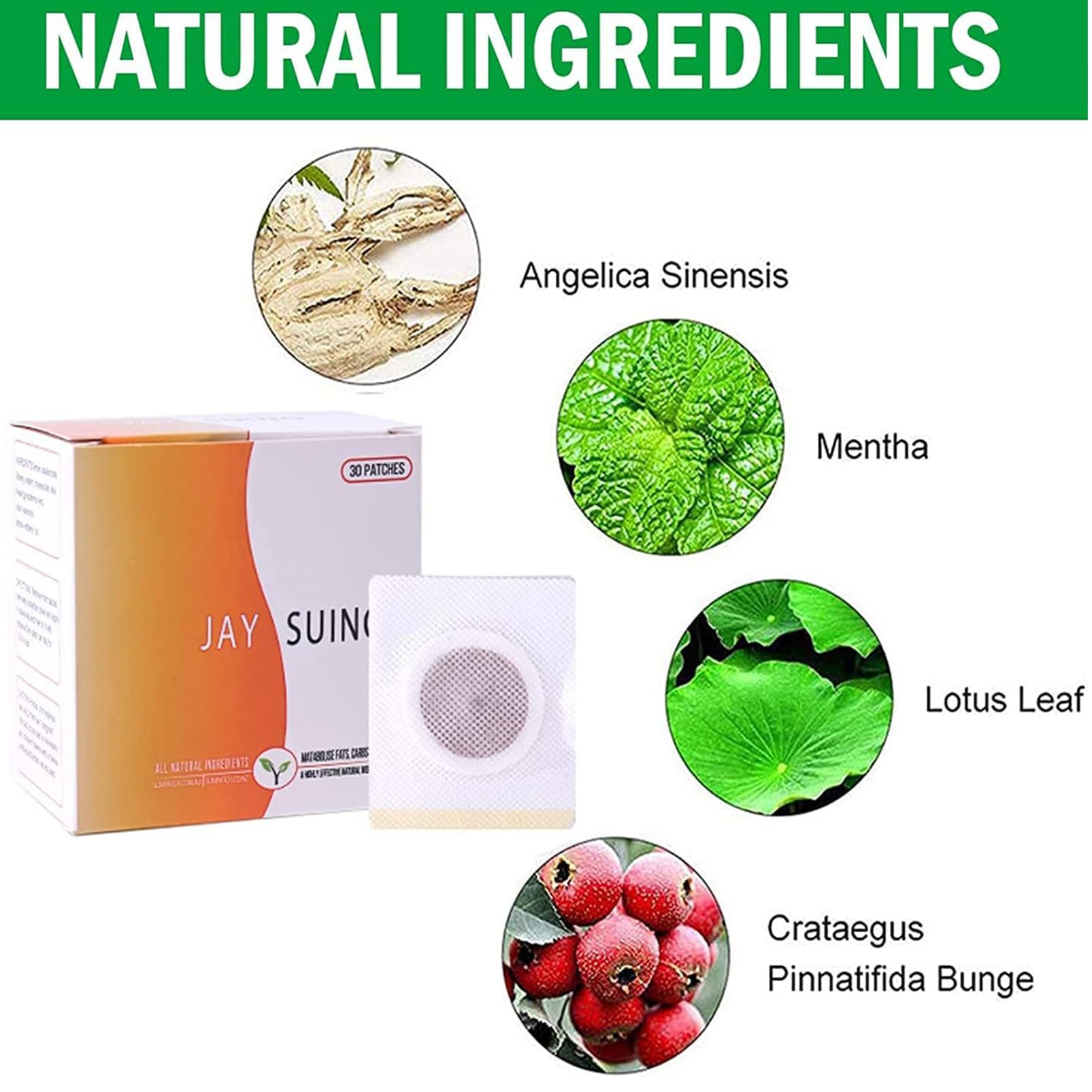 30Pcs Belly Patch, Waterproof Stickers for Women Girls, Natural Belly Sticker for Women and Men Rosarden