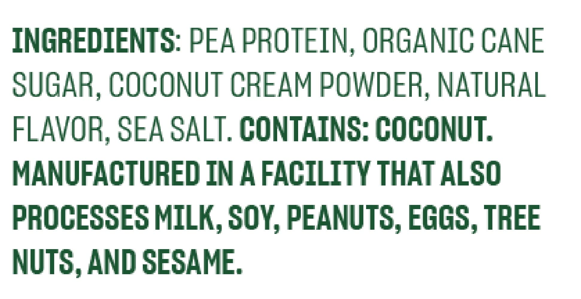 Vega Protein Made Simple, Caramel Toffee - Stevia Free Vegan Protein Powder, Plant Based Vega