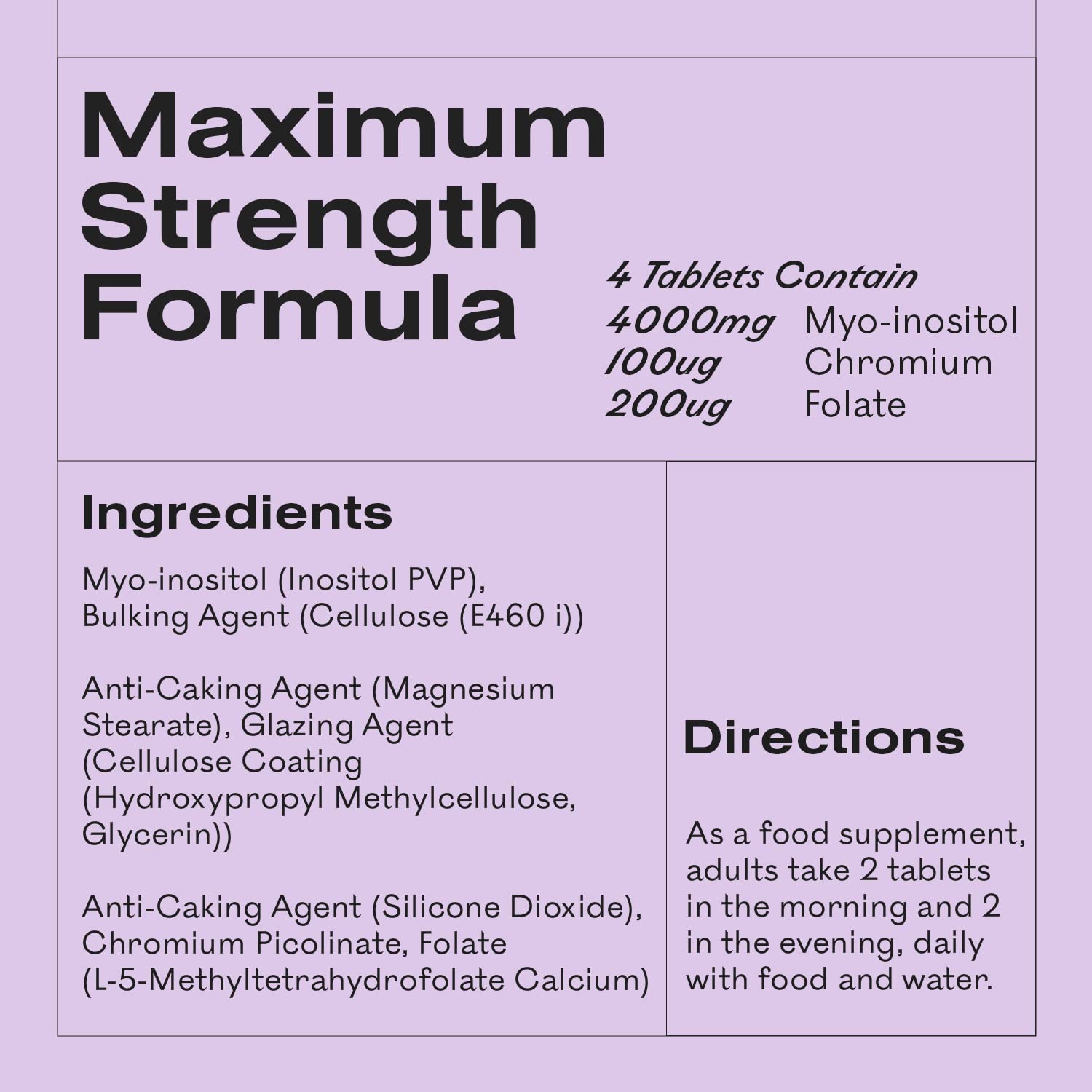 3 Pack of MyOva Myoplus - Natural Female Support Supplement for PCOS - 4000mg Myo MyOva