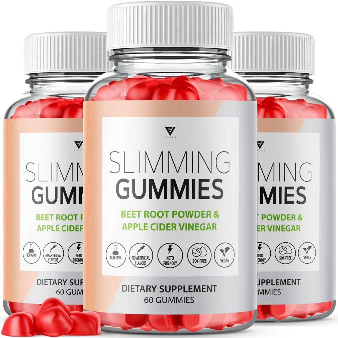 (3 Pack) Slimming Gummies It Works for Weight Loss with Apple Cider Vinegar Itworks Its 