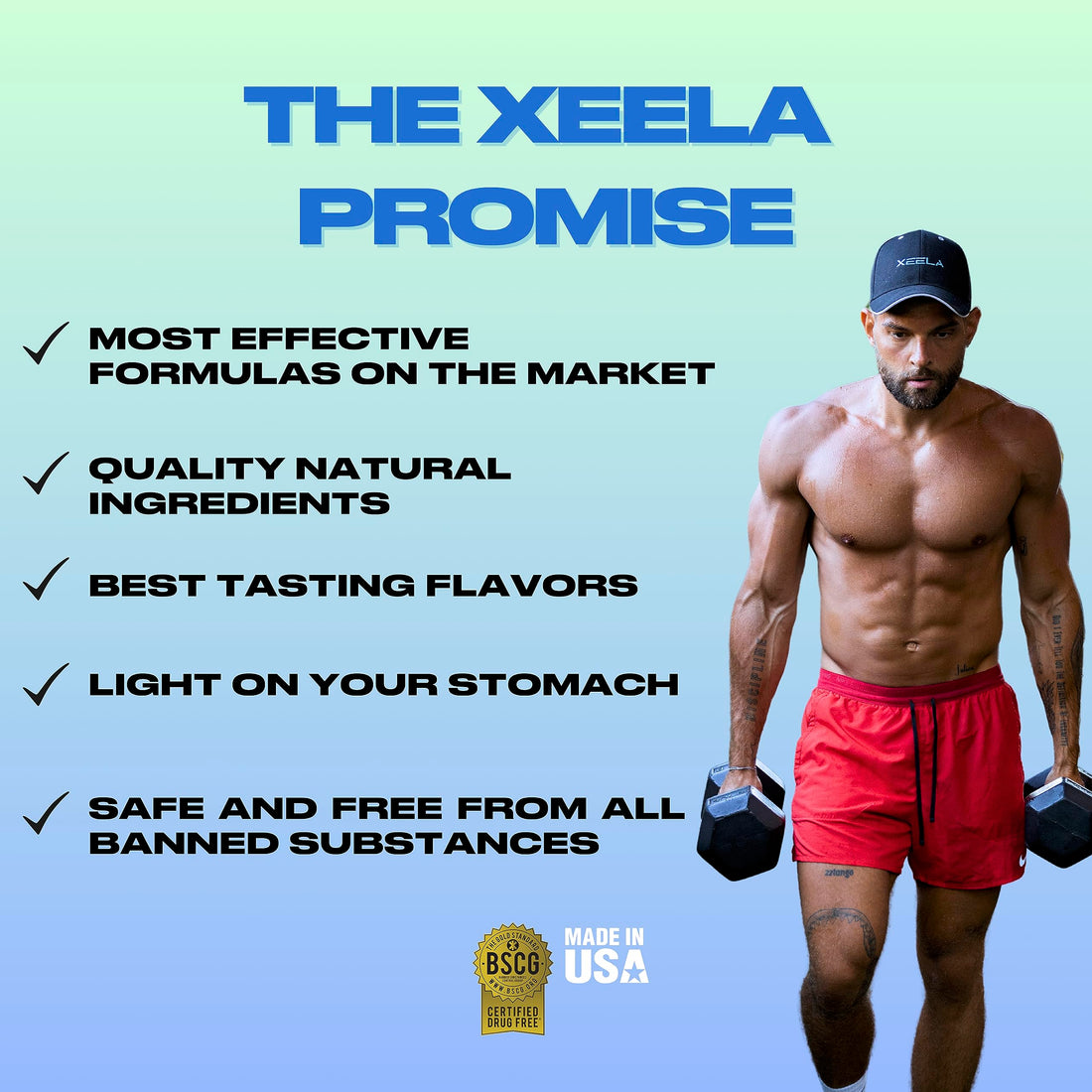 XEELA Plant Based Vegan Protein Powder - Independently Tested - 25g High Protein