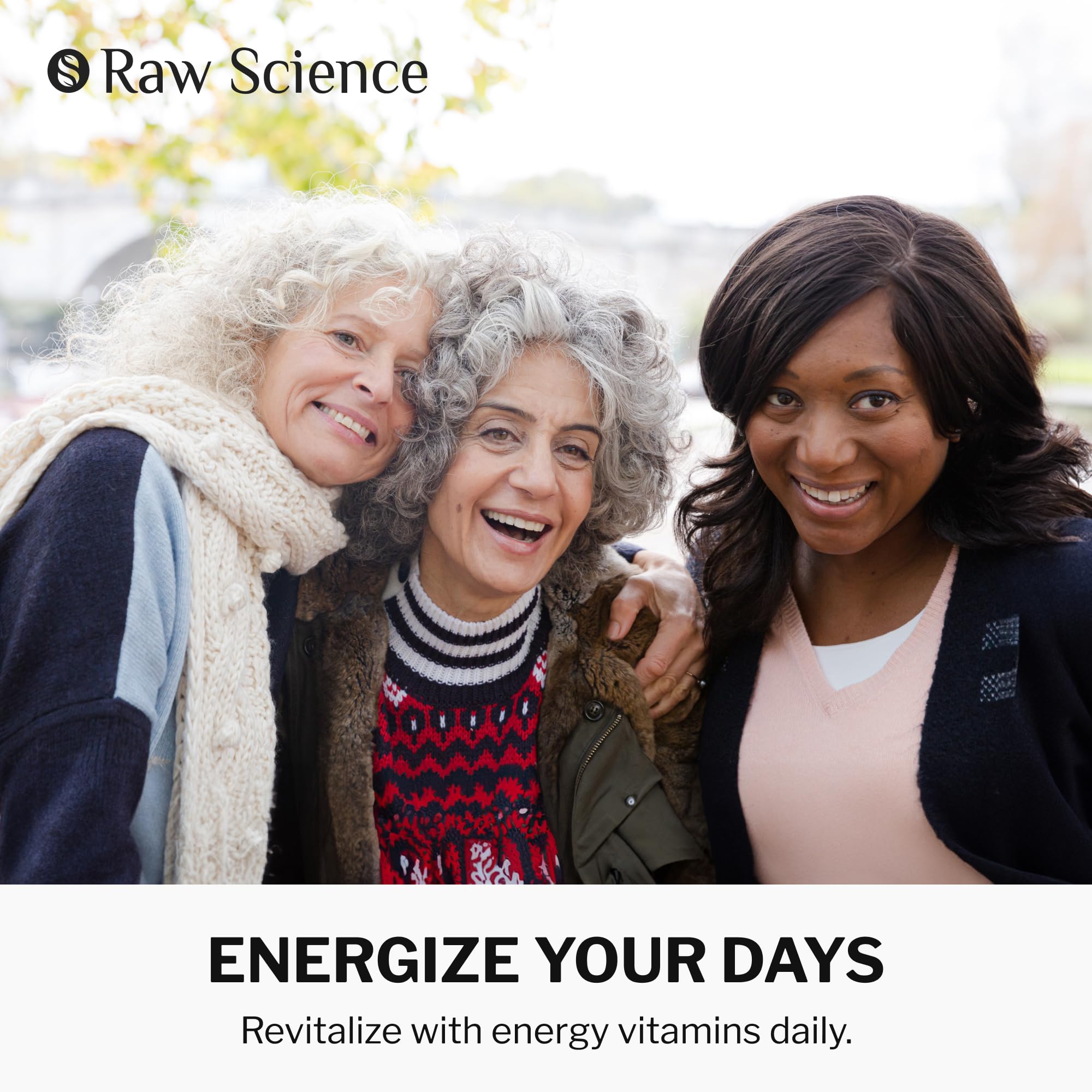 Womens Multivitamin - Energy & Immune Support Supplement - Womens Multi Vitamin A C D, Zinc S RAW SCIENCE