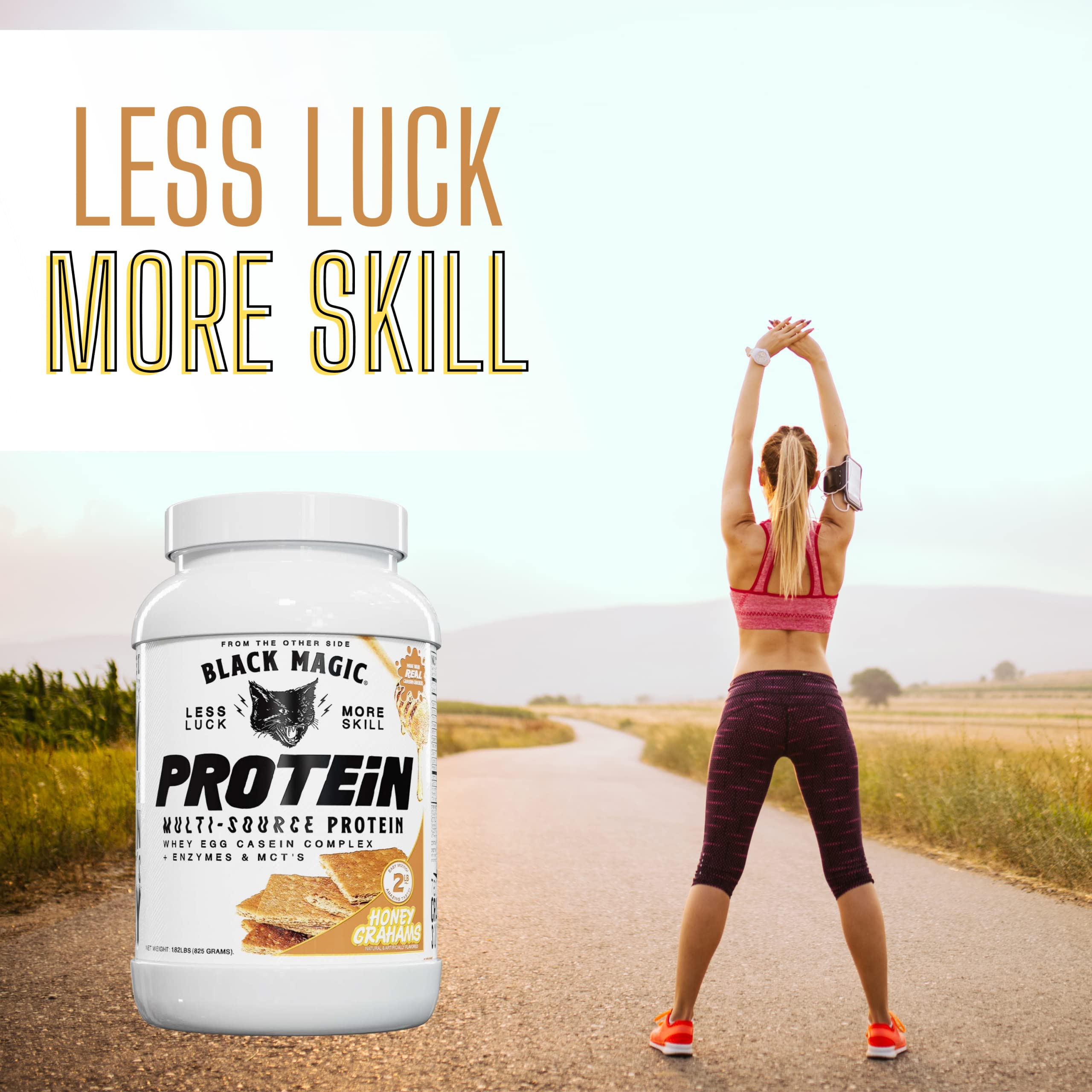 Worldwide Nutrition Bundle, 2 items: Black Magic Multi-Source Protein Powder - Whey Worldwide Nutrition