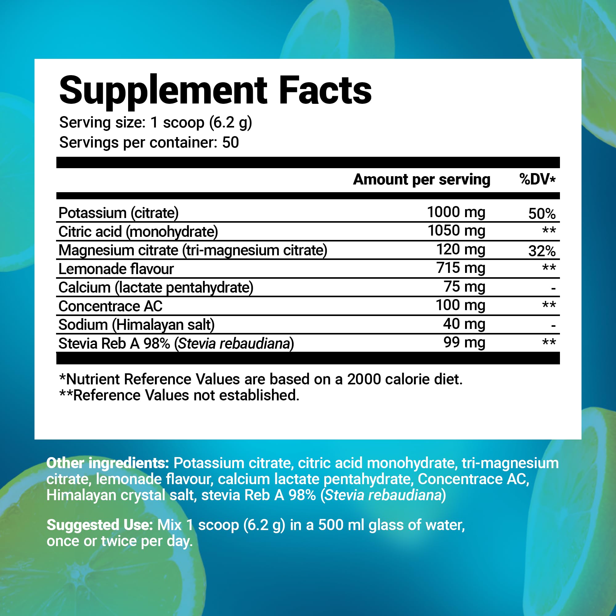 Dr. Berg Electrolyte Powder - Electrolyte Drink Supplements with 1000mg Potassium