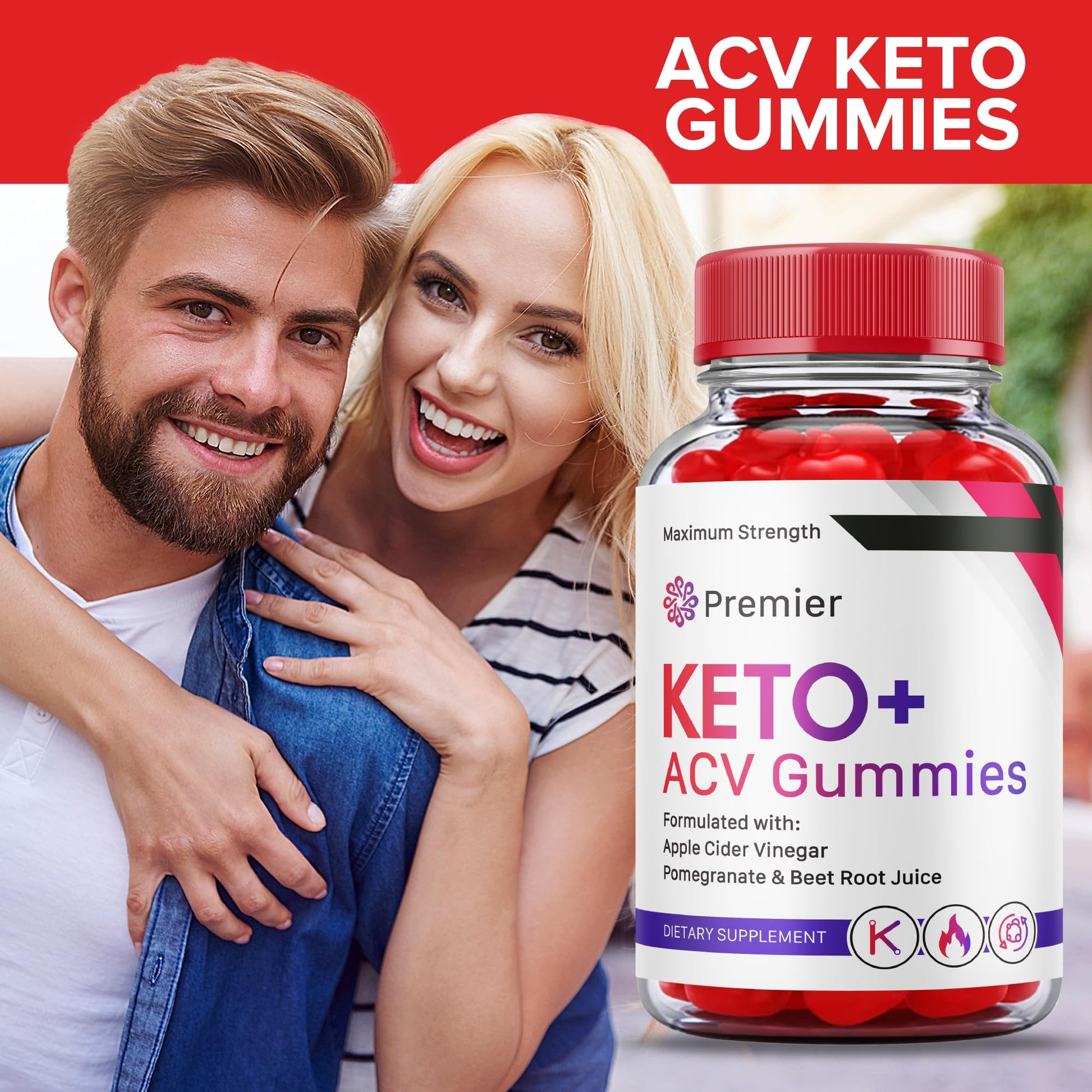 (3 Pack) Premier Keto Acv Gummies Advanced Formula, Premier Keto + Acv Gummies Plus Vitaking