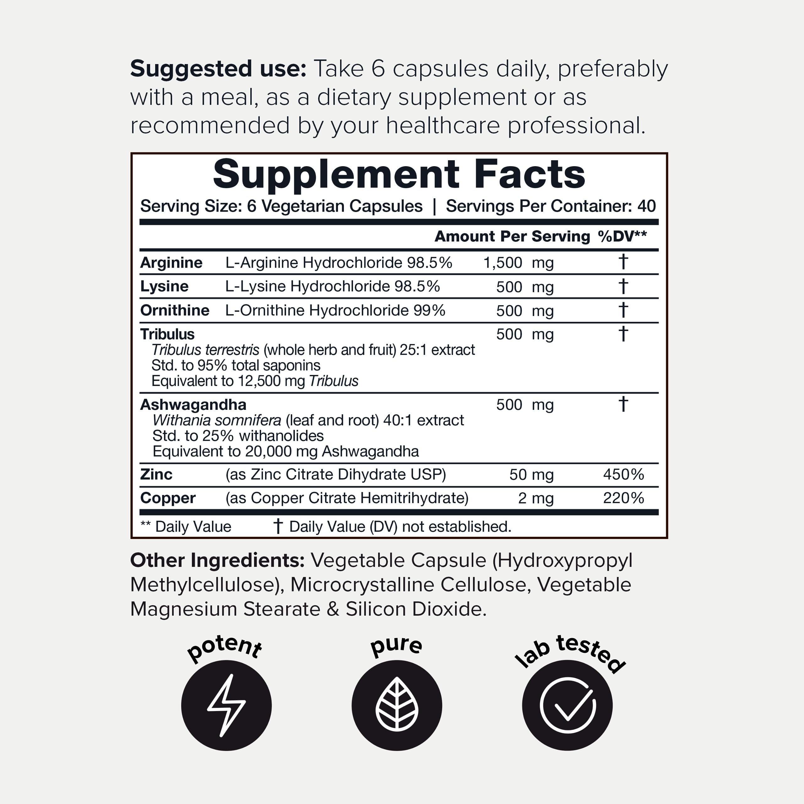 HGH Supplements for Men & Women (240 Count) 3,550mg+ Support Muscle Growth