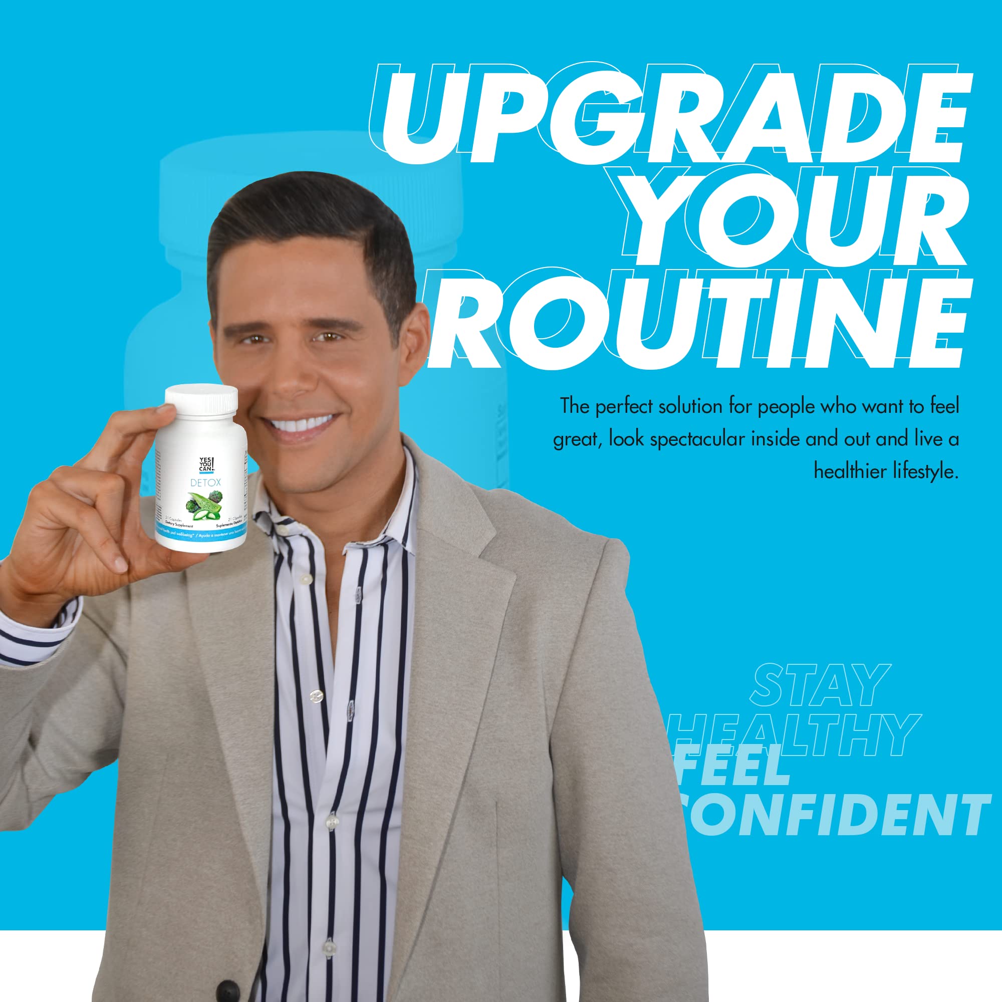 Yes You Can! Natural Detox Cleanse - Daily Cleanse Supplement for Men & Women Yes You Can!