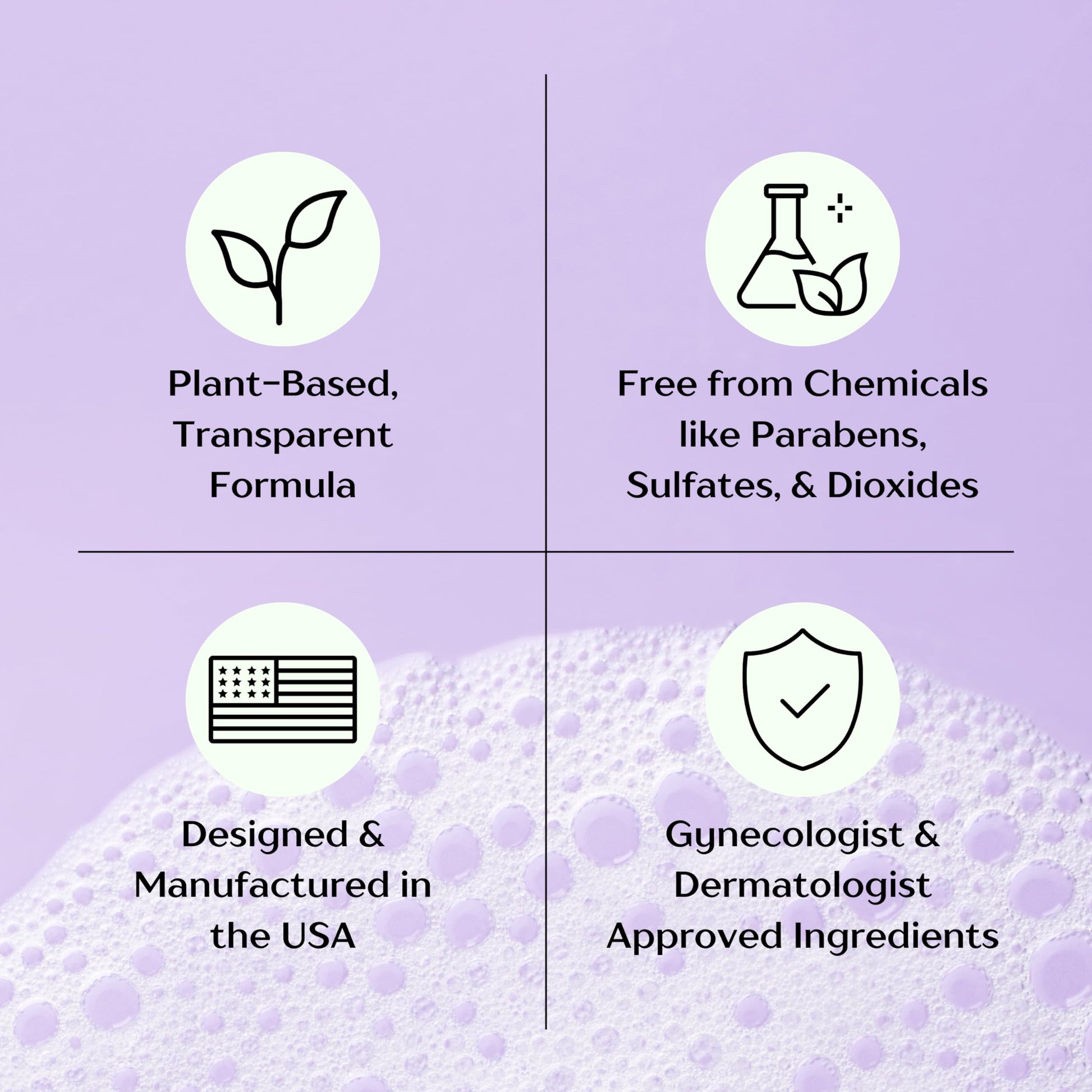 Violet Vibes Ultra-Gentle Feminine Wash | pH-Balancing, Nourishing, Odor-Control Violet Vibes