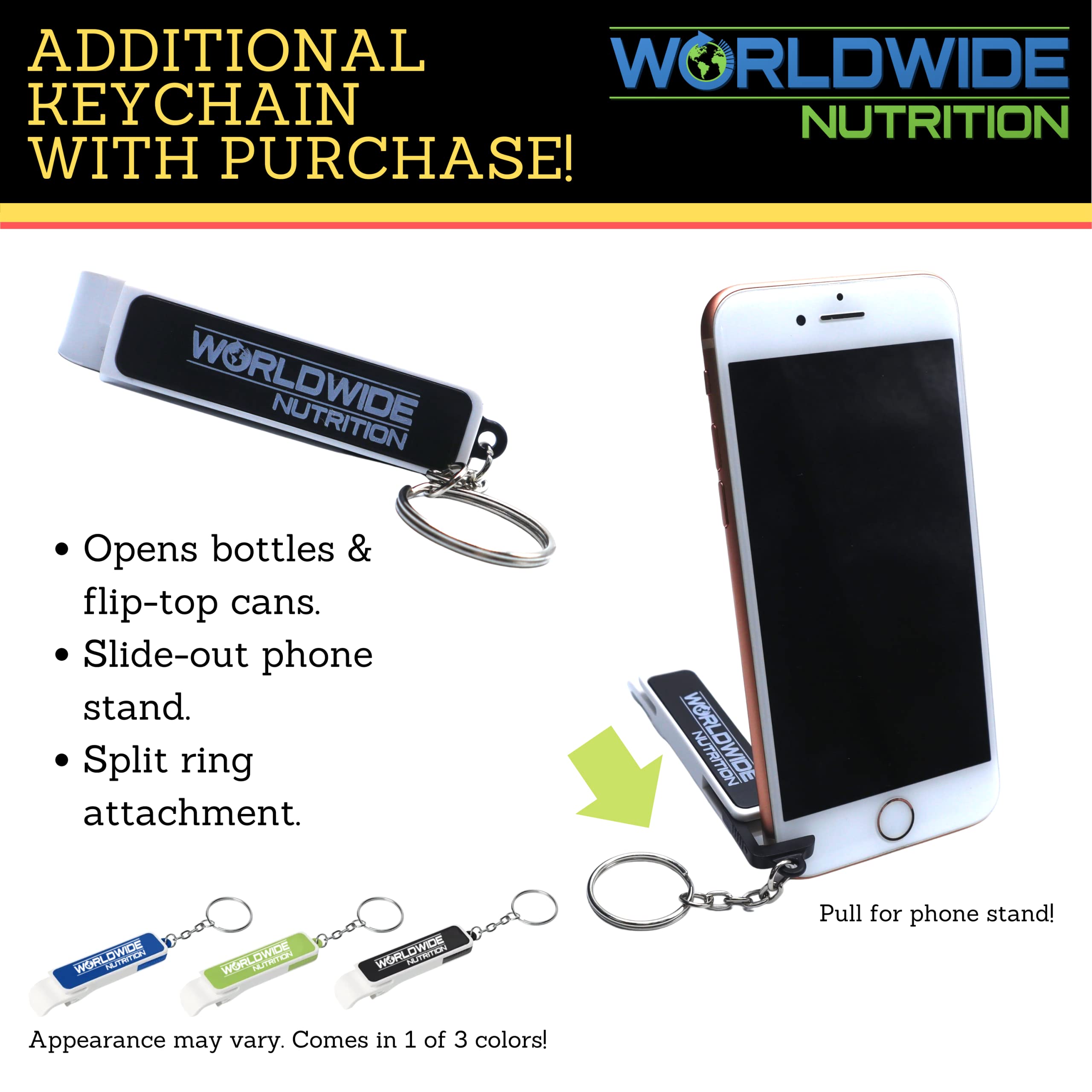 Worldwide Nutrition Bundle, 2 items: Black Magic Multi-Source Protein Powder - Whey Worldwide Nutrition