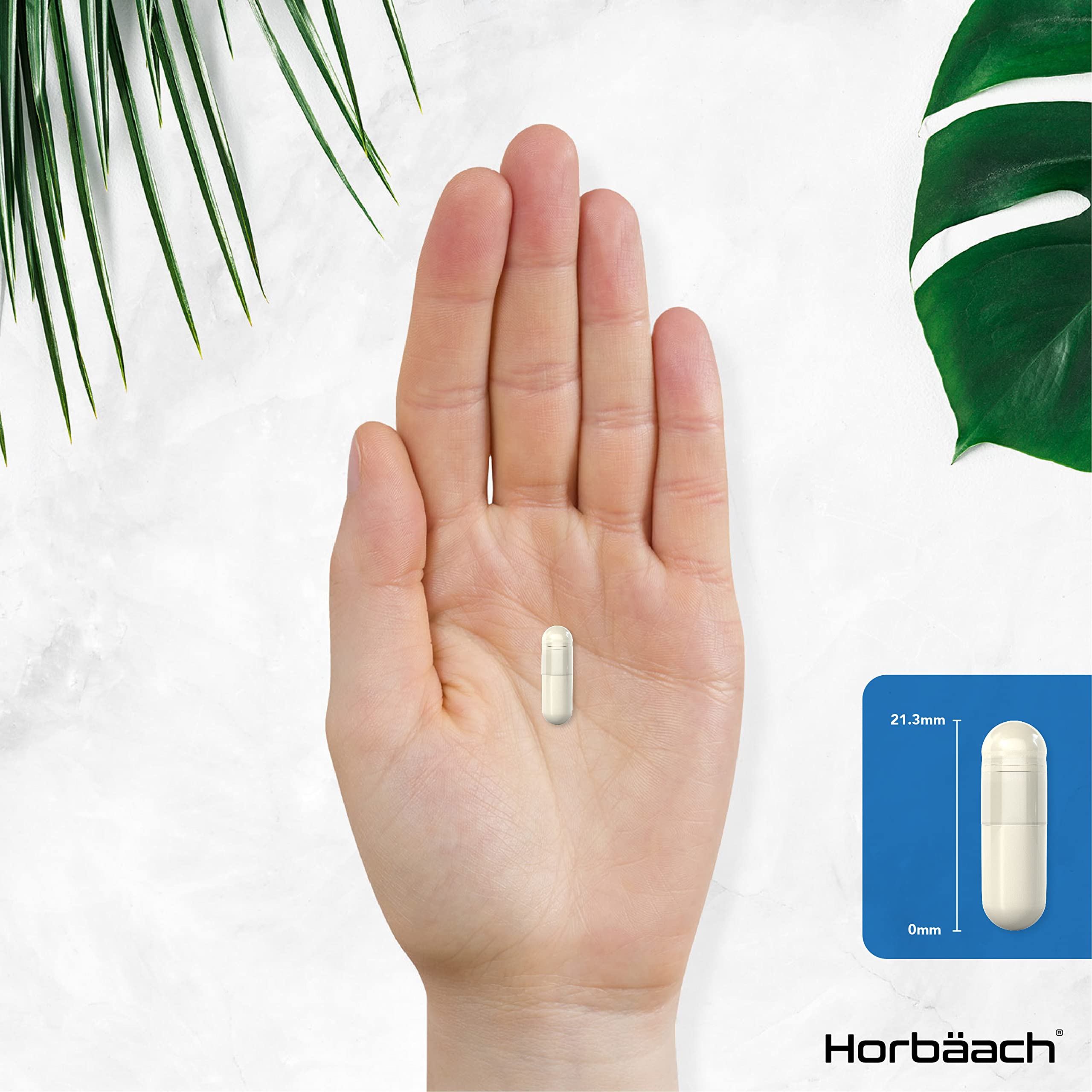 Vitamin B3 Niacin 500mg | 90 Vegan Capsules | Flush Free Nicotinamide Supplement Horbäach